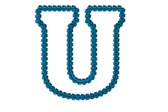 Review: Alphabet Letter U Applique for Handmade Gifts