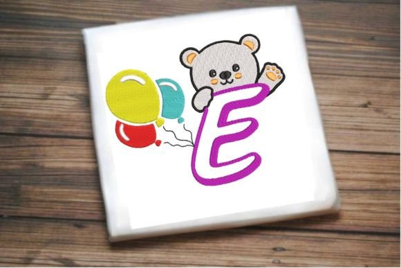 Review: Bear Greetings Alphabet Letter E for Craft Fairs