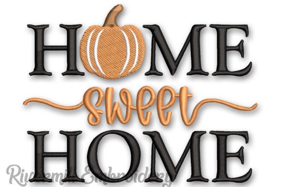 Reviewing Home Sweet Home with Fall Pumpkin
