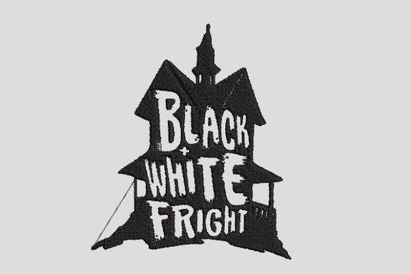 Reviewing Horror Black White Fright Halloween House