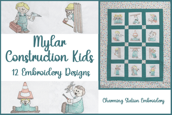 Reviewing Mylar Construction Kids for Boutique Sweatshirts