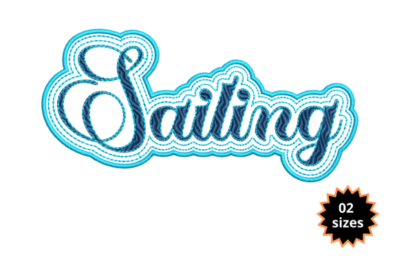Sailing: A Designer’s Review of This Adorable Embroidery Quote