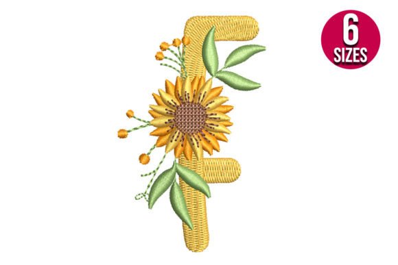 Sunflower Alphabet Letter F: A Designerβs Review